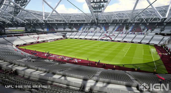 West Ham's London Stadium featured during the official announcement trailer for UFL.