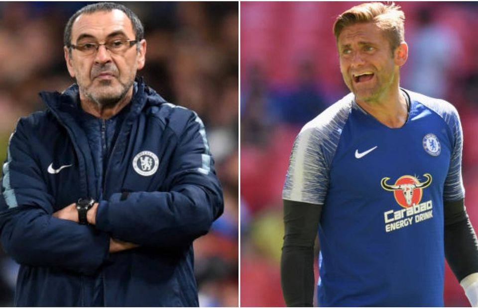 Rob Green lost it with Maurizio Sarri after Chelsea lost heavily to Man City
