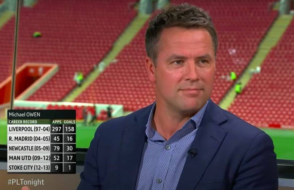 Michael Owen's interview about his career was rather emotional
