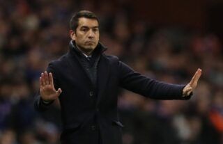 Rangers manager Giovanni van Bronckhorst calling for calm from his players