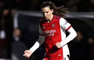 Tobin Heath has been credited with inspiring Arsenal to turn around their performance against Brighton in the Women’s Super League last night