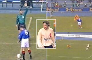Rangers and Liverpool played out a bizarre 'five second shootout' in 1997