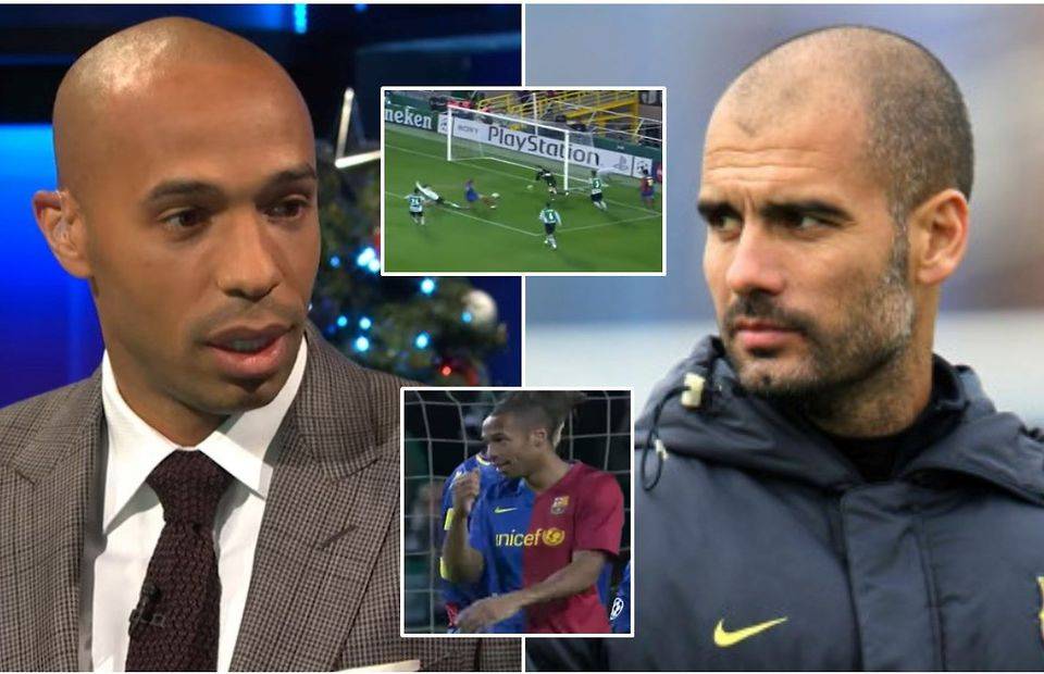 Thierry Henry: When Pep Guardiola hauled him off for ignoring Barcelona tactics