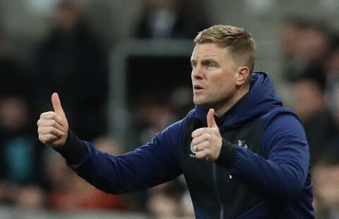 Newcastle United manager Eddie Howe during Everton clash