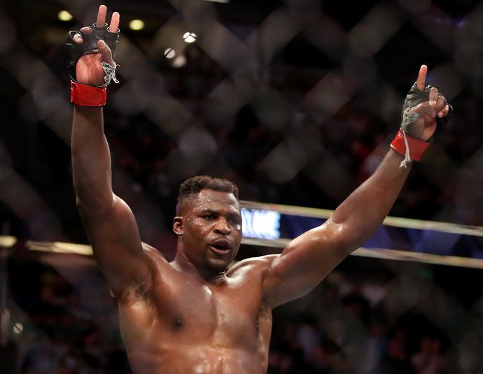 Francis Ngannou is the undisputed UFC heavyweight champion