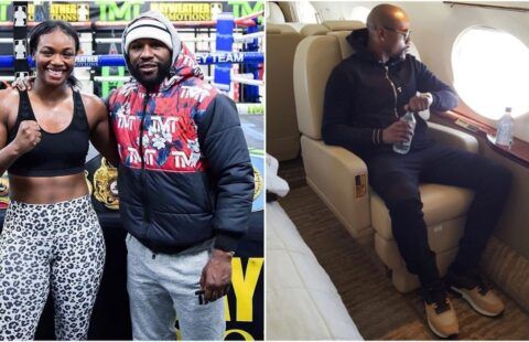 Floyd Mayweather is expected to be in attendance in Cardiff to support Claressa Shields