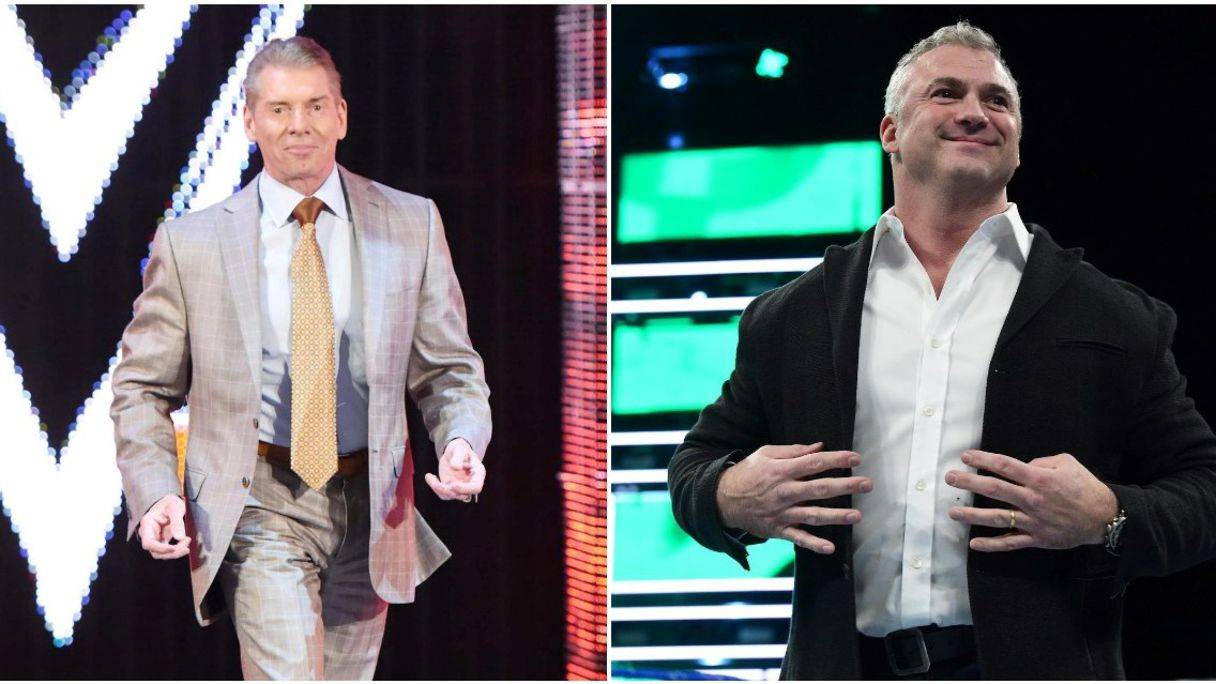 Shane McMahon had a huge bust-up with his dad Vince back in January