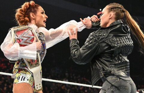 Ronda Rousey WWE Becky Lynch