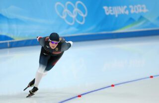 German speed skater Claudia Pechstein becomes oldest female Winter Olympian