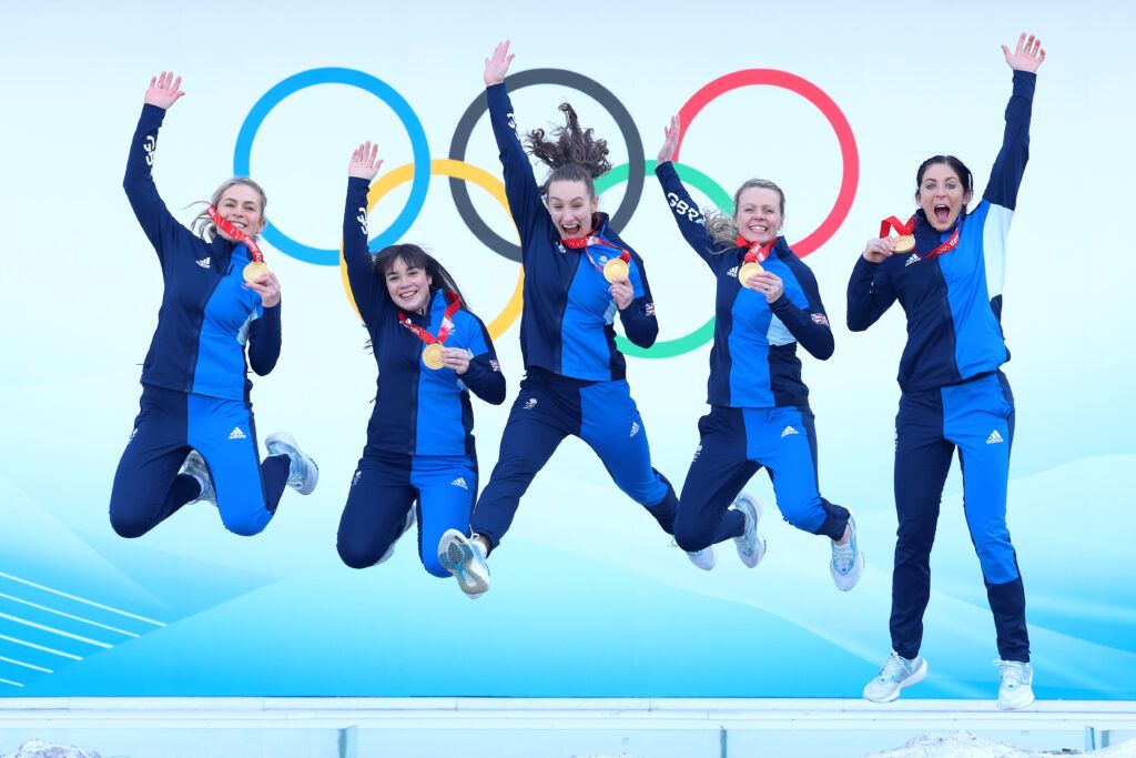 Britain women's curling team