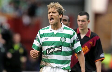 Stiliyan Petrov in action for Celtic