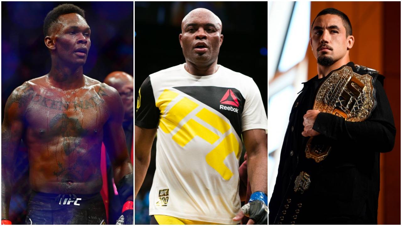 ufc-israel-adesanya-anderson-silva-robert-whittaker-every-middleweight-champion-ranked-best-to-worst