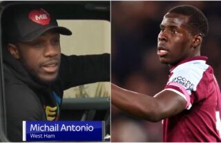 Kurt Zouma: Michail Antonio gives powerful response about West Ham teammate