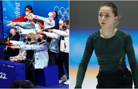 Kamila Valieva at the Winter Olympics 2022