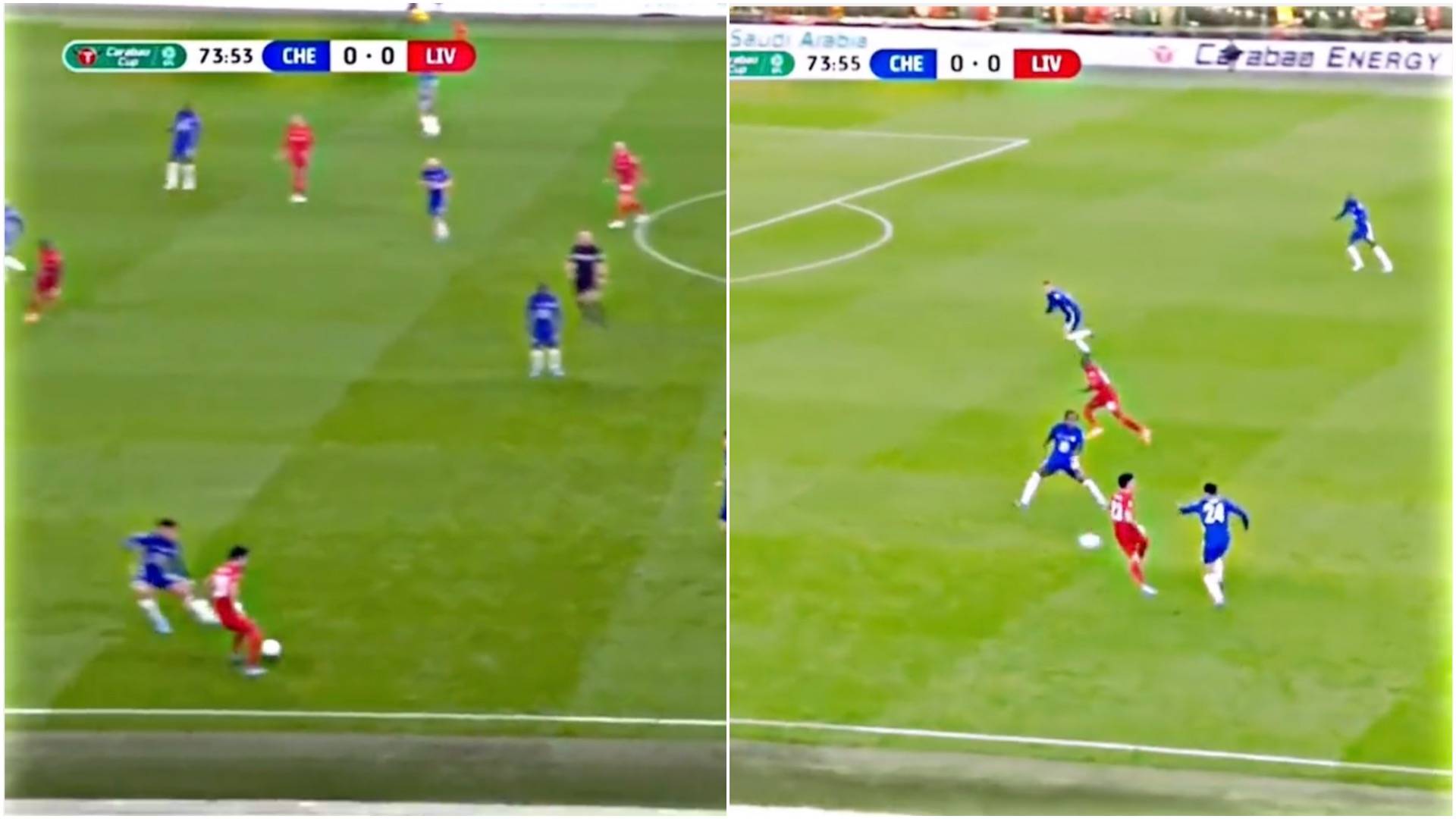 Luis Diaz rinsed Reece James with outrageous touch before audacious no-look pass