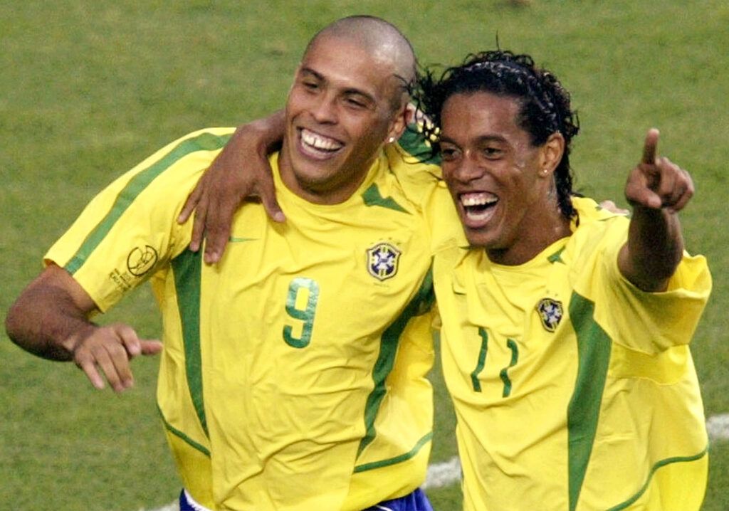 Ronaldo and Ronaldinho 