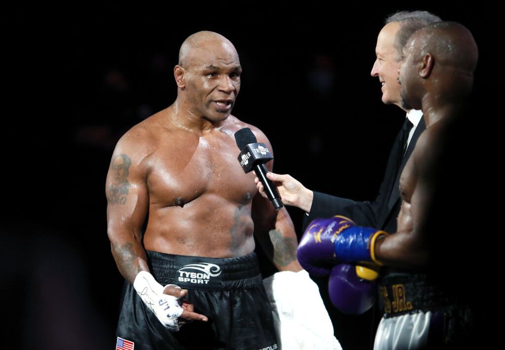 Mike Tyson recently returned to the ring