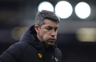 Wolves manager Bruno Lage