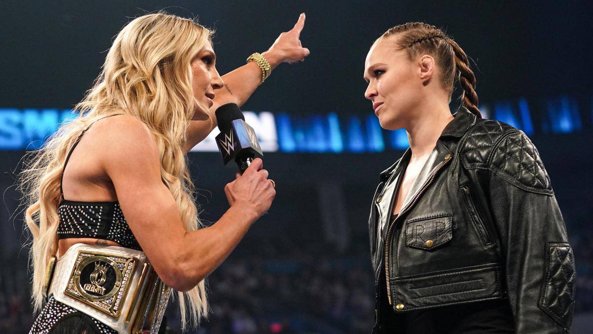 Buy or Sell Ronda Rousey with the Wwe Women's Championship During the Wrestlemania Season