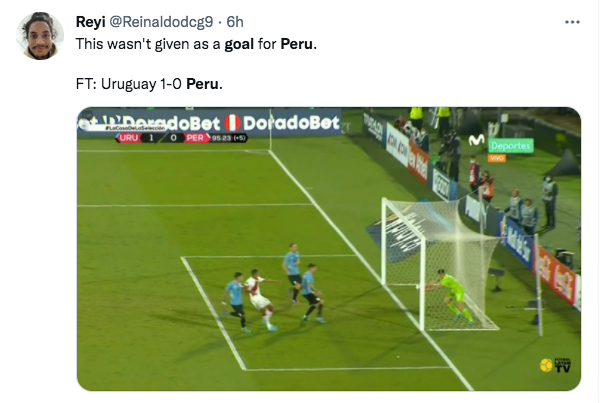 Uruguay vs peru