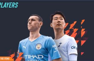 FIFA 22 Son and Foden Spurs and Man City