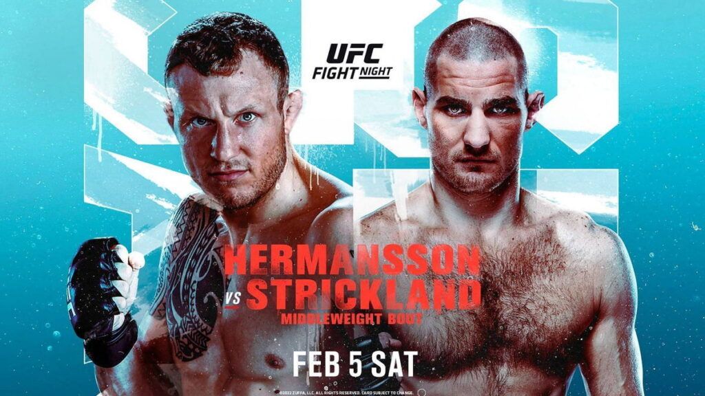UFC Fight Night Hermansson vs. Strickland