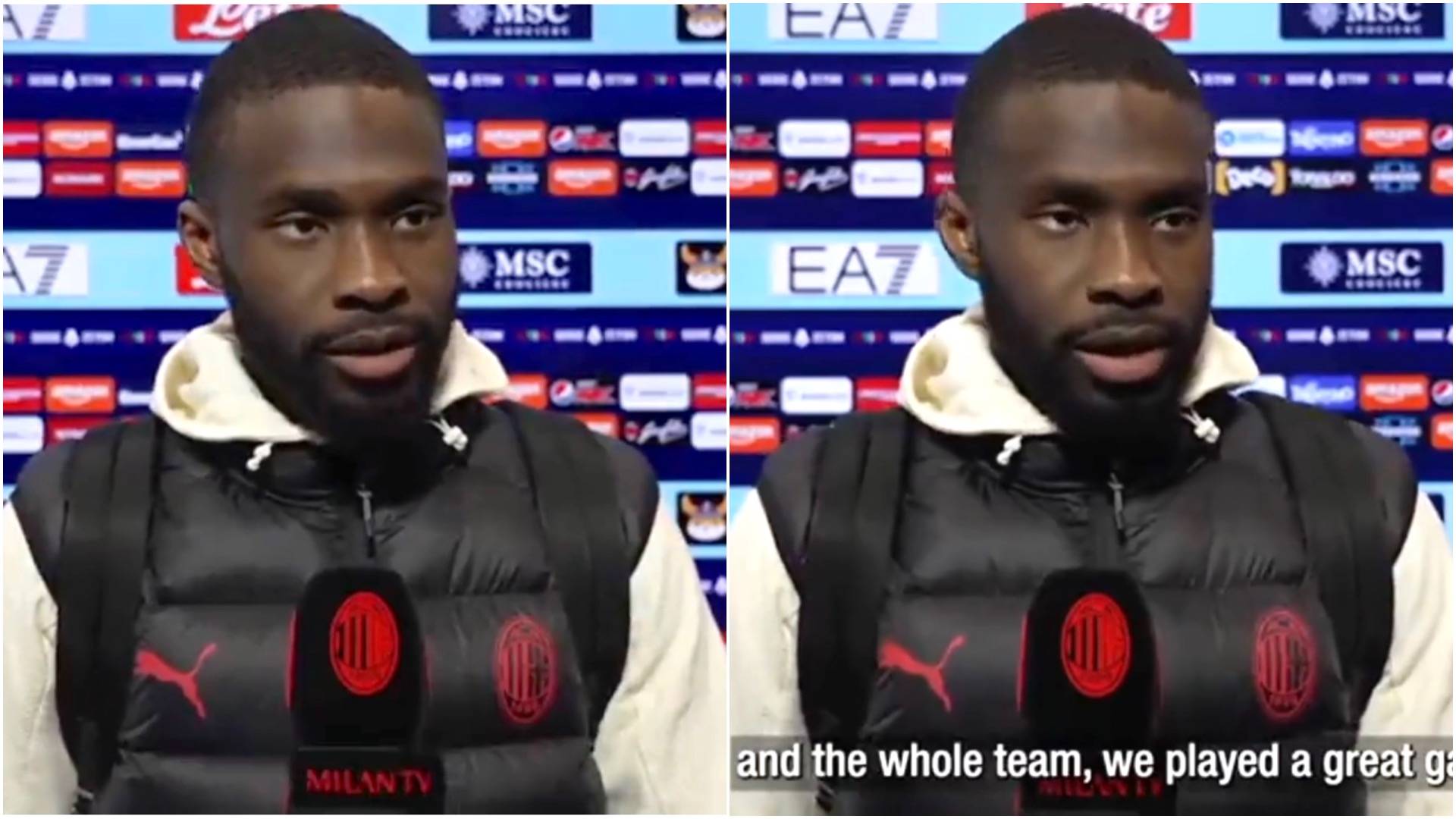 England’s Fikayo Tomori goes viral for Italian interview, just 13 months after joining AC Milan
