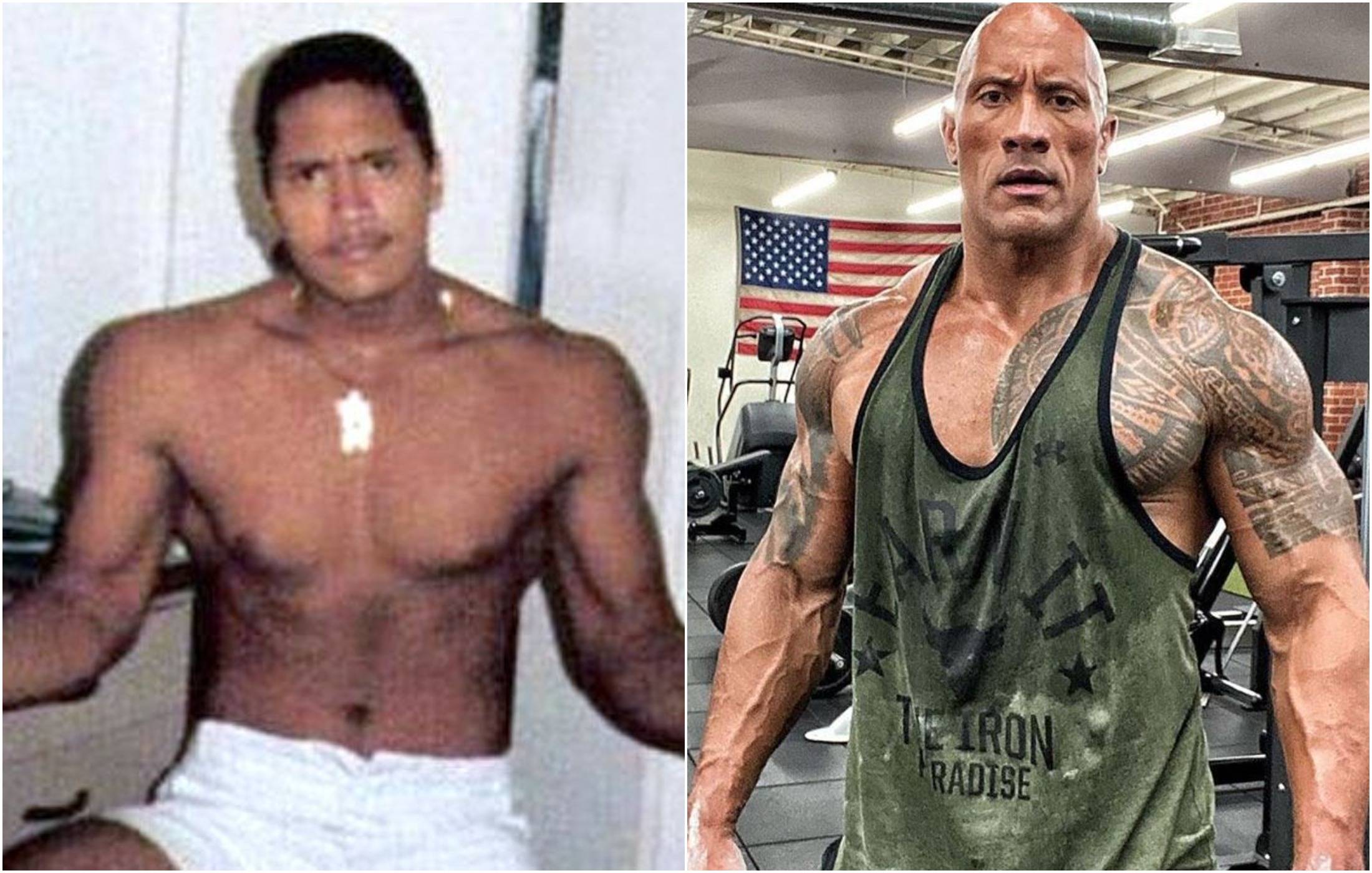how tall is the rock - 6 feet 4 inches tall
