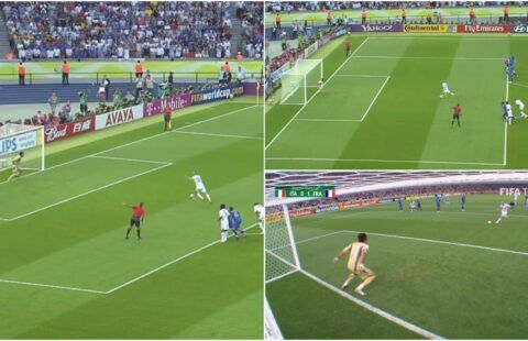 Zinedine Zidane’s contender for the greatest penalty in football history goes viral again