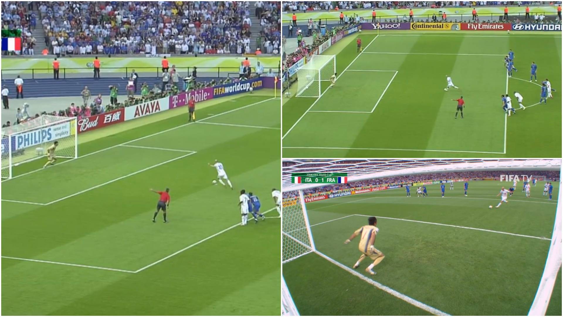 Zinedine Zidane’s contender for the greatest penalty in football history goes viral again