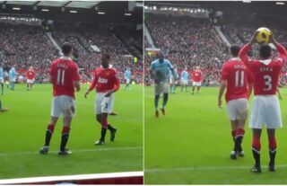 Never forget when Patrice Evra had Man Utd fans cracking up with ‘best skill ever’ vs Man City