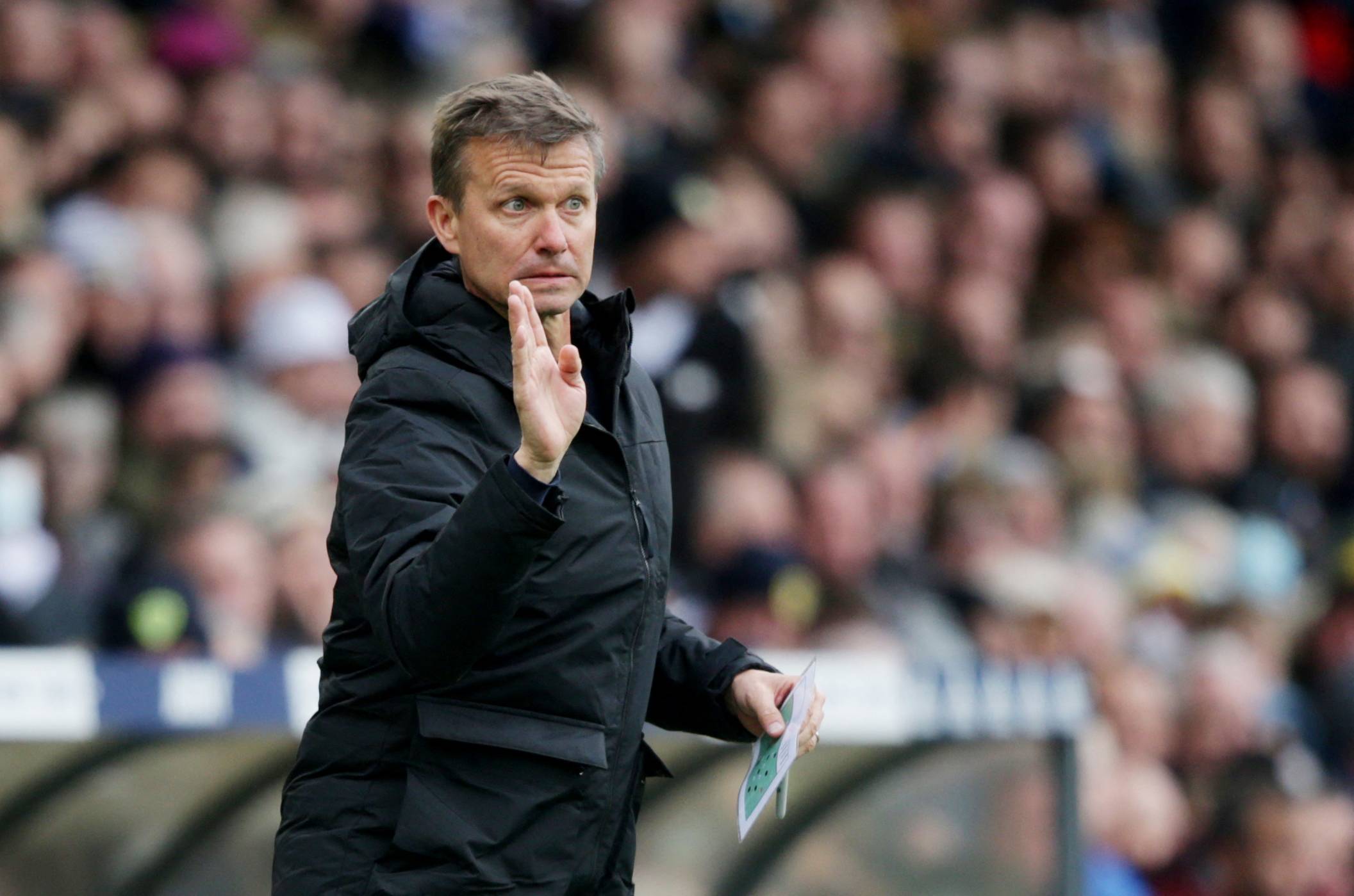 Leeds United manager Jesse Marsch during Southampton clash
