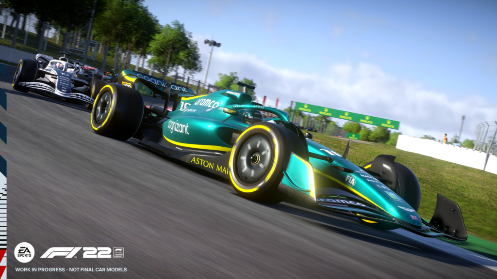 F1 22 world reveal screenshot.