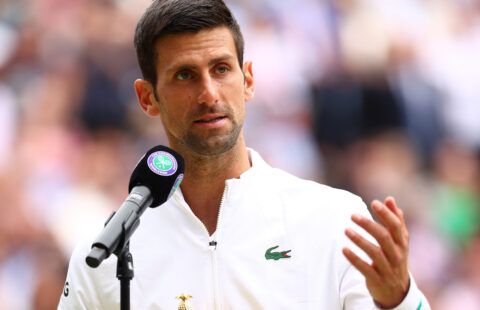 Novak Djokovic is not happy with Wimbledon's decision