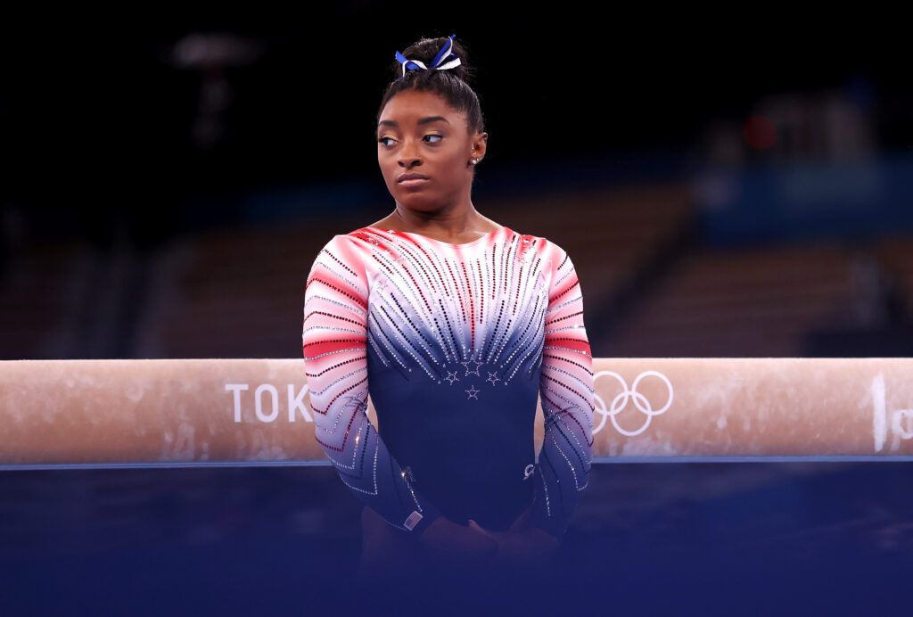 Simone Biles at the Tokyo 2020 Olympic Games