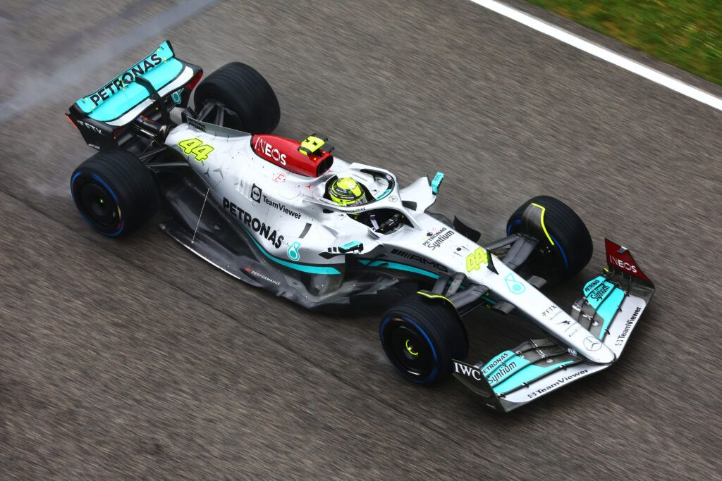 Lewis Hamilton at Imola GP