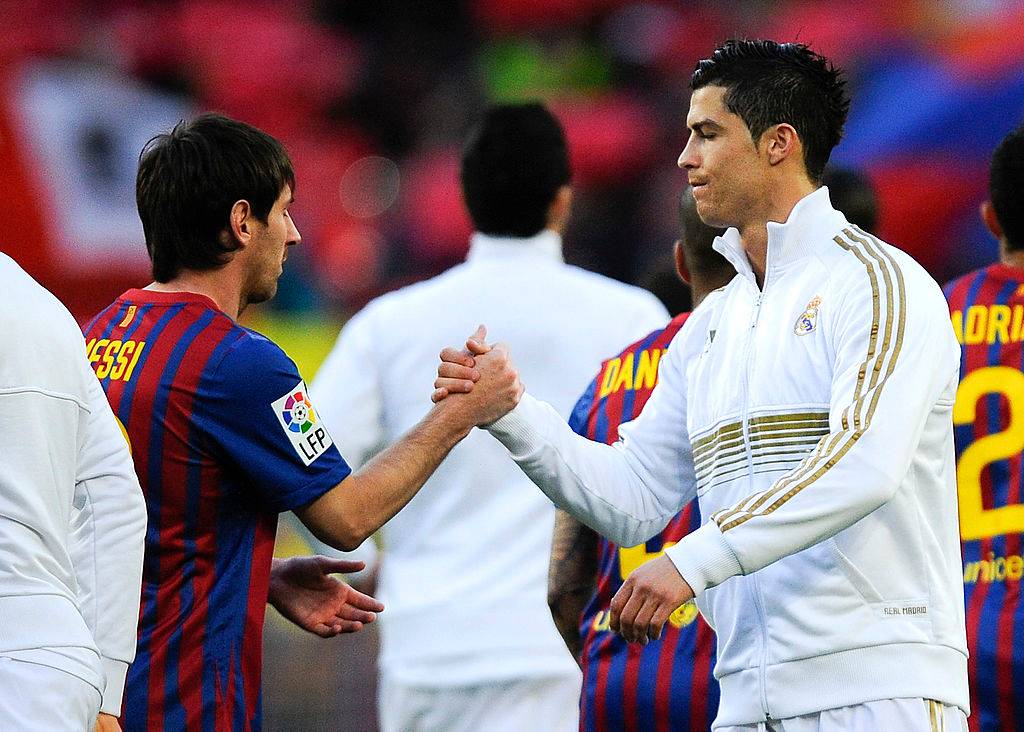 Cristiano Ronaldo and Leo Messi