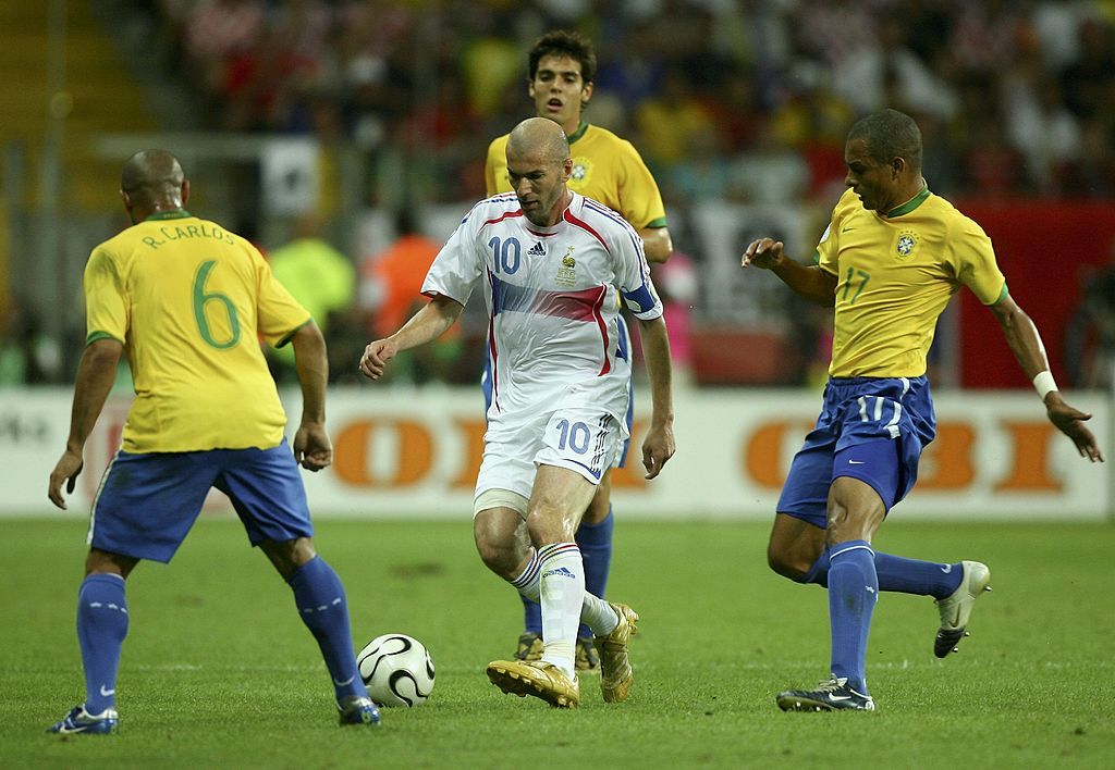 Zinedine Zidane vs Brazil