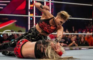 Rhea Ripley attacks Liv Morgan on WWE Raw