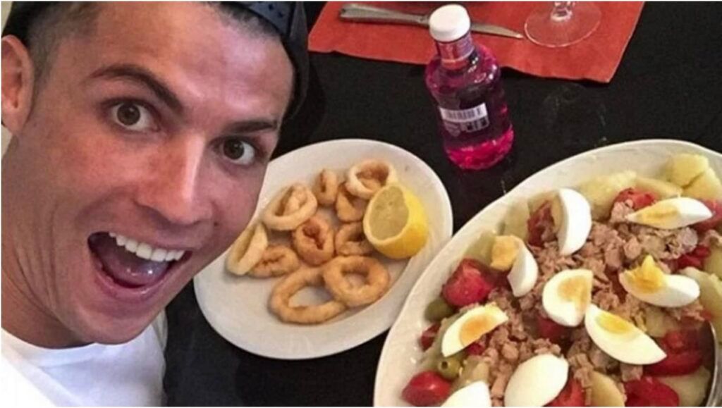 Haaland Ronaldo diet