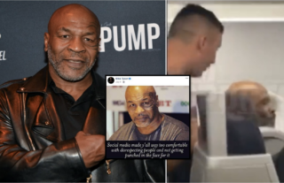 Mike Tyson's old post after plane attack