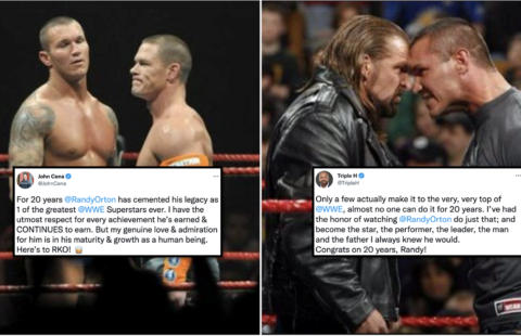 John Cena & Triple H's tributes to Randy Orton