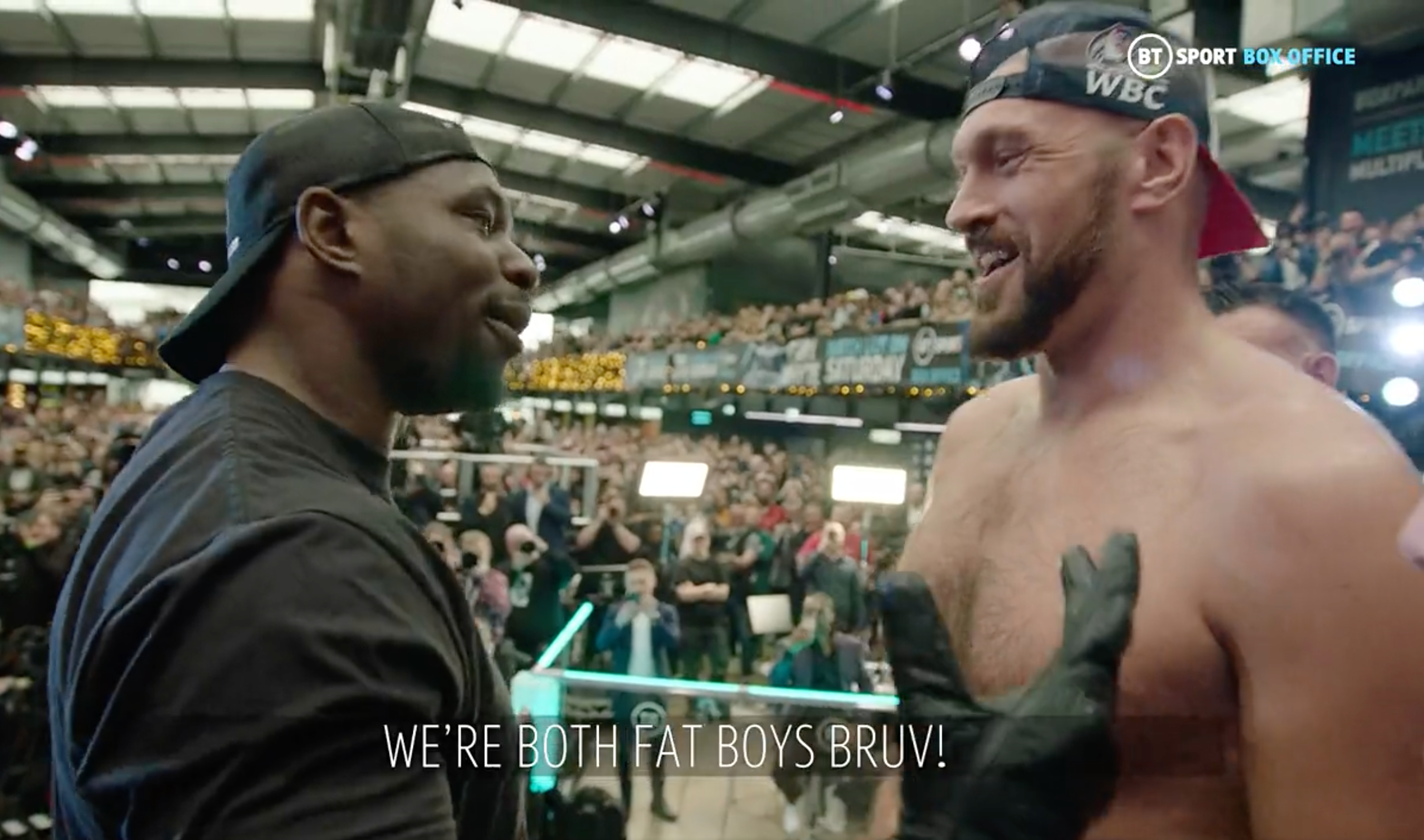 Tyson Fury vs Dillian Whyte: What was said during final face-off