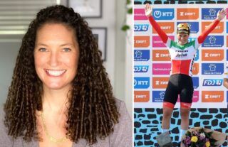 Zwift’s director of content and women’s strategy Kate Veronneau