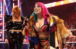 Becky Lynch reacts to Asuka's WWE return