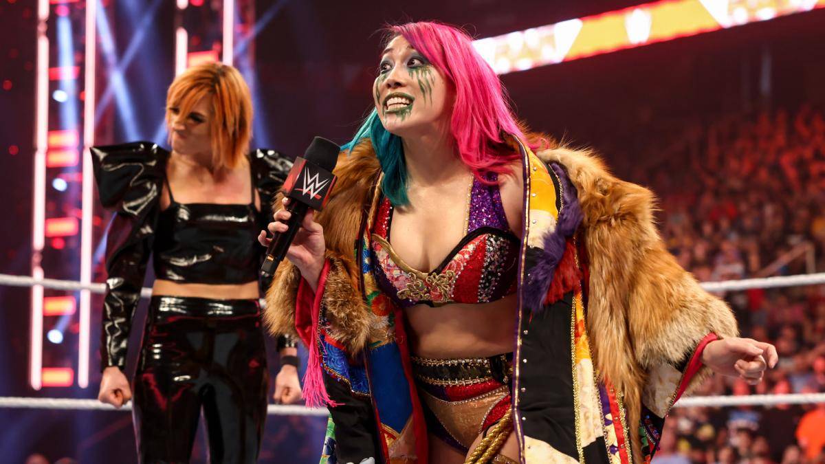 Becky Lynch reacts to Asuka's WWE return