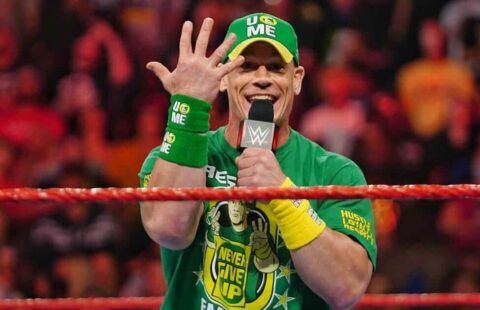 John Cena is not coming back to WWE next month