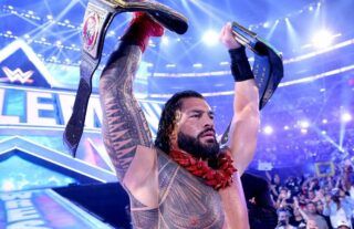 Roman Reigns victorious at WWE WrestleMania