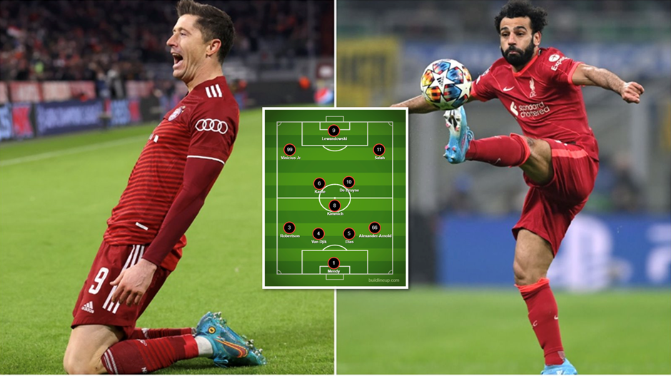 The Champions League best combined XI from the quarter-finalists is outrageous