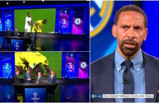 Antonio Rudiger lost it after full-time whistle v Real Madrid - Rio Ferdinand loved to see it